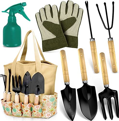 Scuddles Garden Tools Set, Gardening Tools Heavy Duty Great for Bonsai Gardening, Home Gardening,Gift for Men Or Women