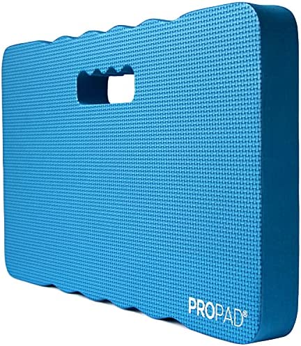 Thick Kneeling Pad, Garden Kneeler for Gardening, Bath Kneeler for Baby Bath, Kneeling Mat for Exercise & Yoga, Knee Pad for Work, Floor Foam Pad, Extra Large (XL) 18 x 11 x 1.5 Inches, Blue