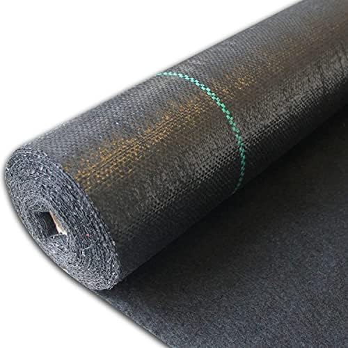 Farm Plastic Supply – 3.2oz Premium Landscape Fabric Heavy Duty – (6′ x 300′) – Commercial Grade Landscape Fabric, Woven Landscaping Fabric, Ground Cover for Gardening, Farming, Agriculture